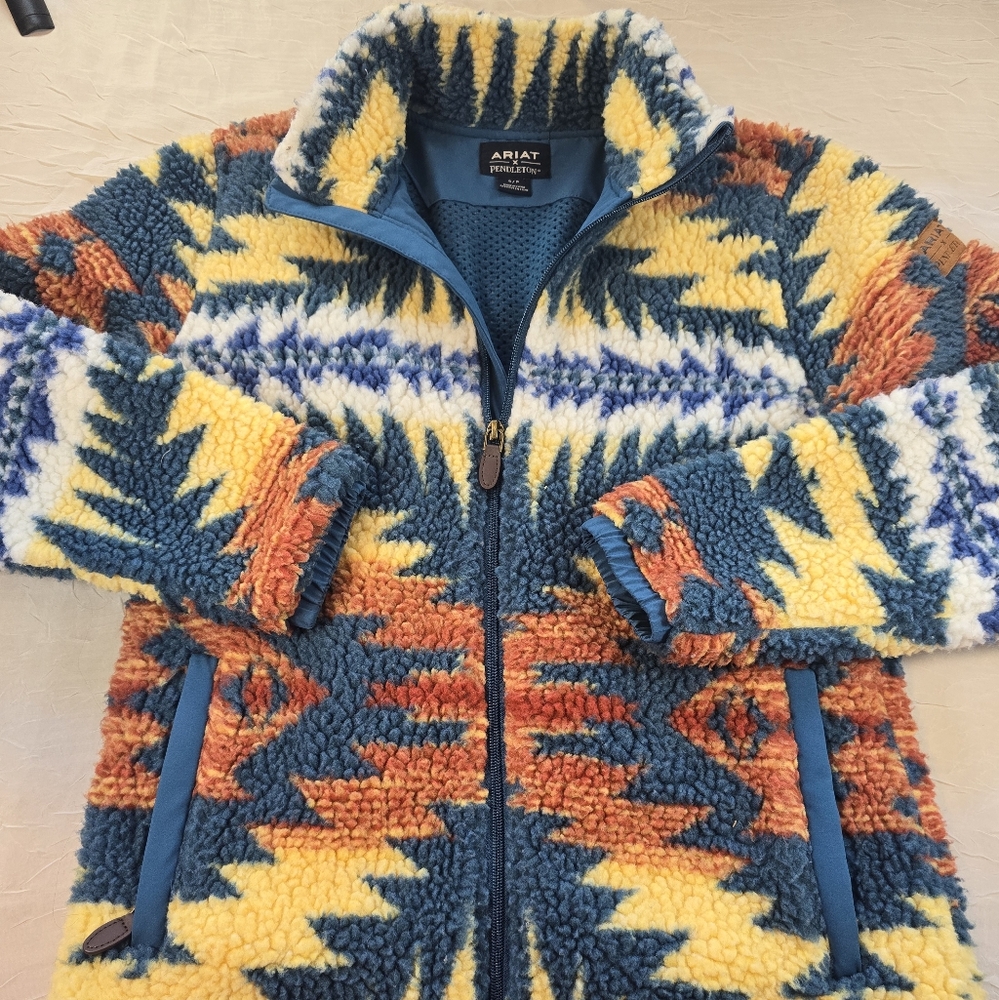 Pendleton Collection By Ariat Fleece Jacket - image 1